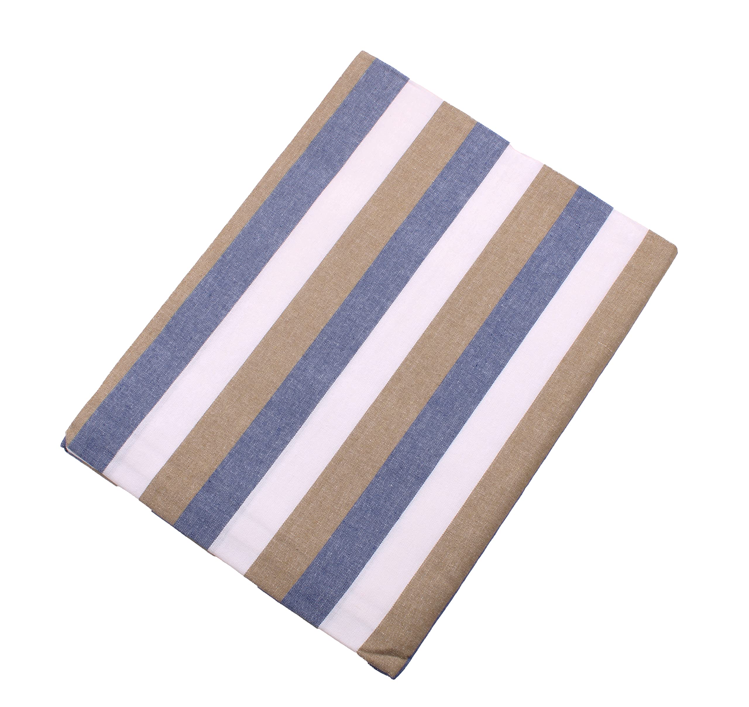 THARUNSHA ELITE Single Size Light Weight Pure Cotton Blanket for Daily Use/Soft Bedsheet/Top Sheet/Throw Blanket Set of1 (Brown Gray White)-image-21