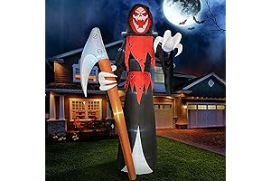 Joiedomi 12 Feet Giant Halloween Inflatable Scary Ghost