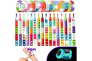 32 Pcs Watch Pop It Bracelets for Kids and Adult Stress Relief...
