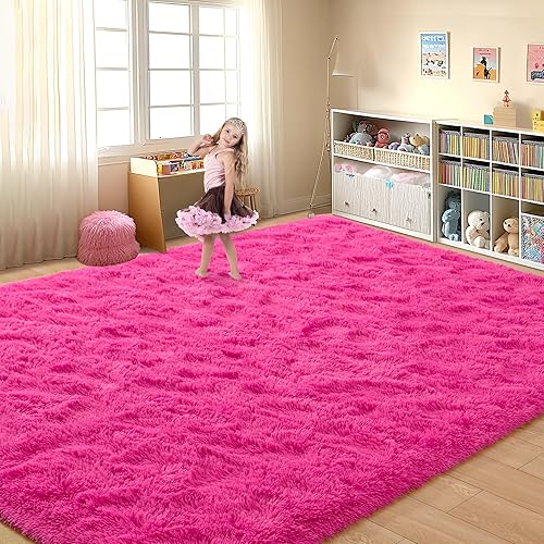 Miniatura 3 de Tepook Alfombra súper suave y esponjosa para dormitorio, alfombra moderna y lanuda para niños, para sala de estar, habitación de bebé, decoración