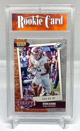 Certified Mint+ Devon Achane 2023 Panini Instant #DN6 Draft Night 1 of 599 Rookie Card