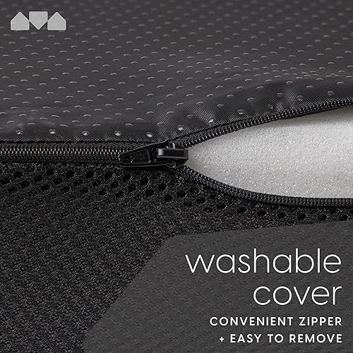 Miniatura 6 de Milliardcojín de espuma con efecto memoria almohadilla para silla 18x 16x 3pulgadas cojín con funda extraíble para alivio y comodidad