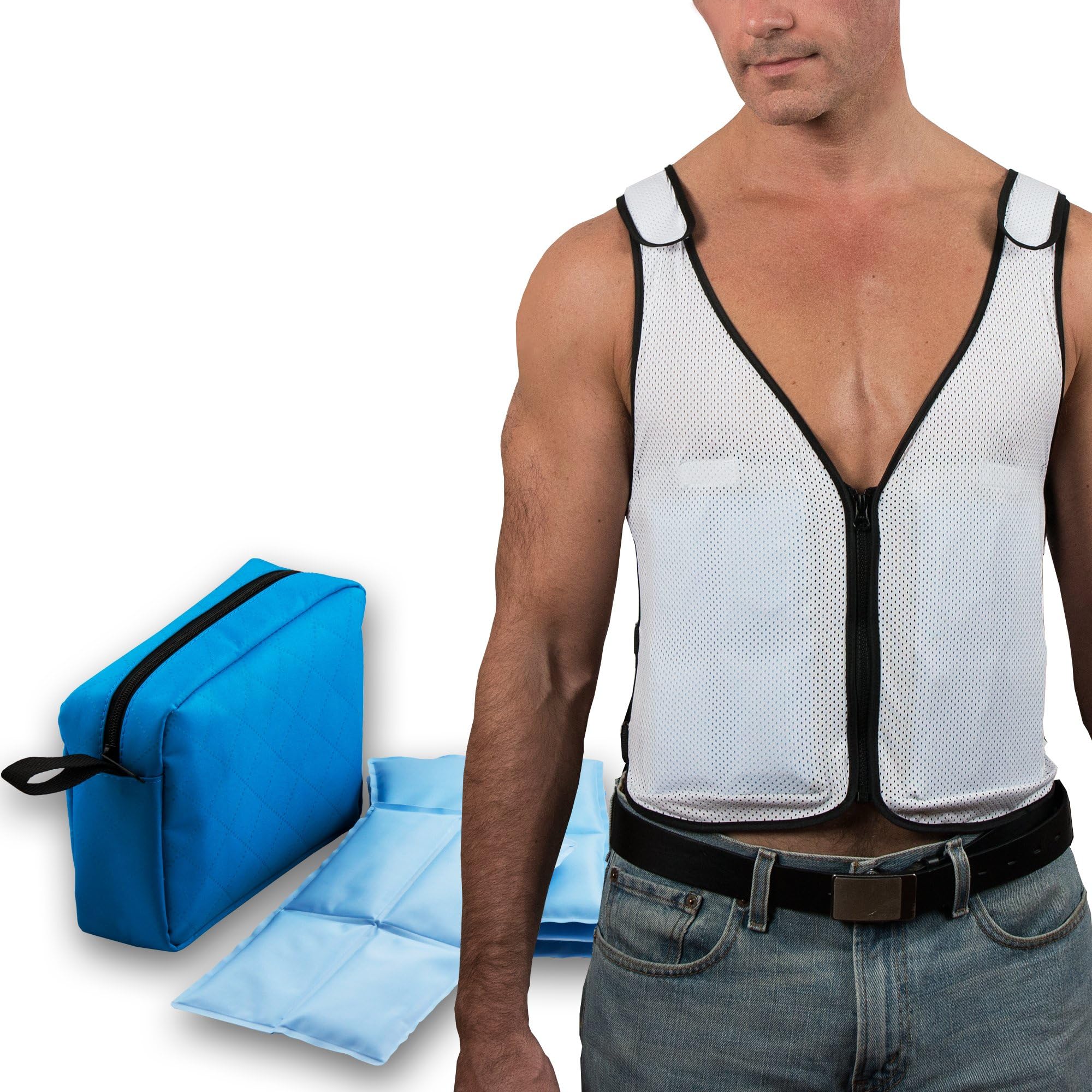 Polargel Cooling Vest - Our Cool Vest Offers Max Ventilation & Comfort