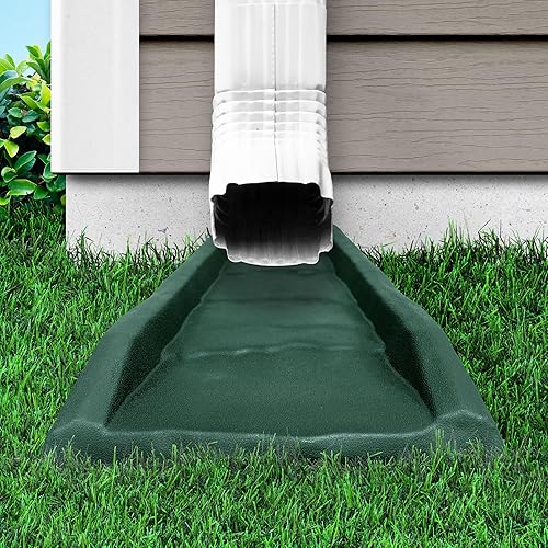 Miniatura 14 de Master Mark Bloque de salpicaduras, extensiones decorativas de canalón, protector contra salpicaduras, desviador de agua de base, protector