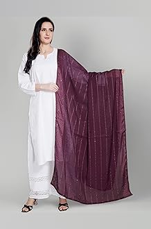 Women's Cotton Embroidered Dupatta