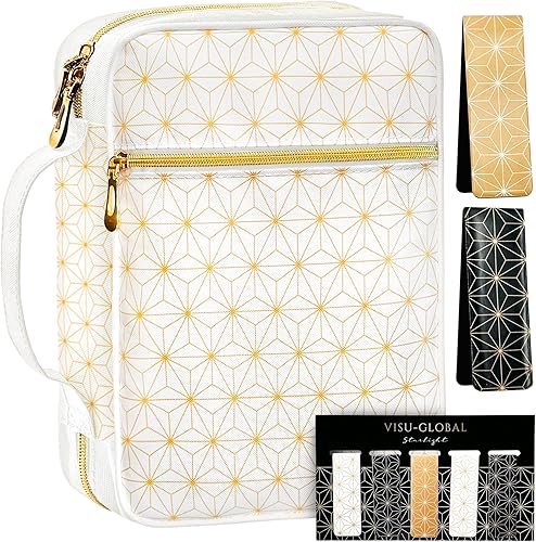 Miniatura 10 de VISU-GLOBAL Funda para la Biblia, tema relajante, fundas de la Biblia para mujeres, funda de la Biblia, bolsa de la Biblia para mujeres, bolsa de la