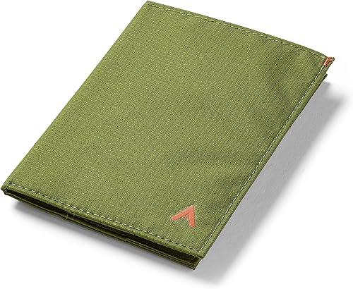 Allett Carteras originales y deportivas Bloqueo RFID y delgado Nailon, Cala Verde, talla única , El original