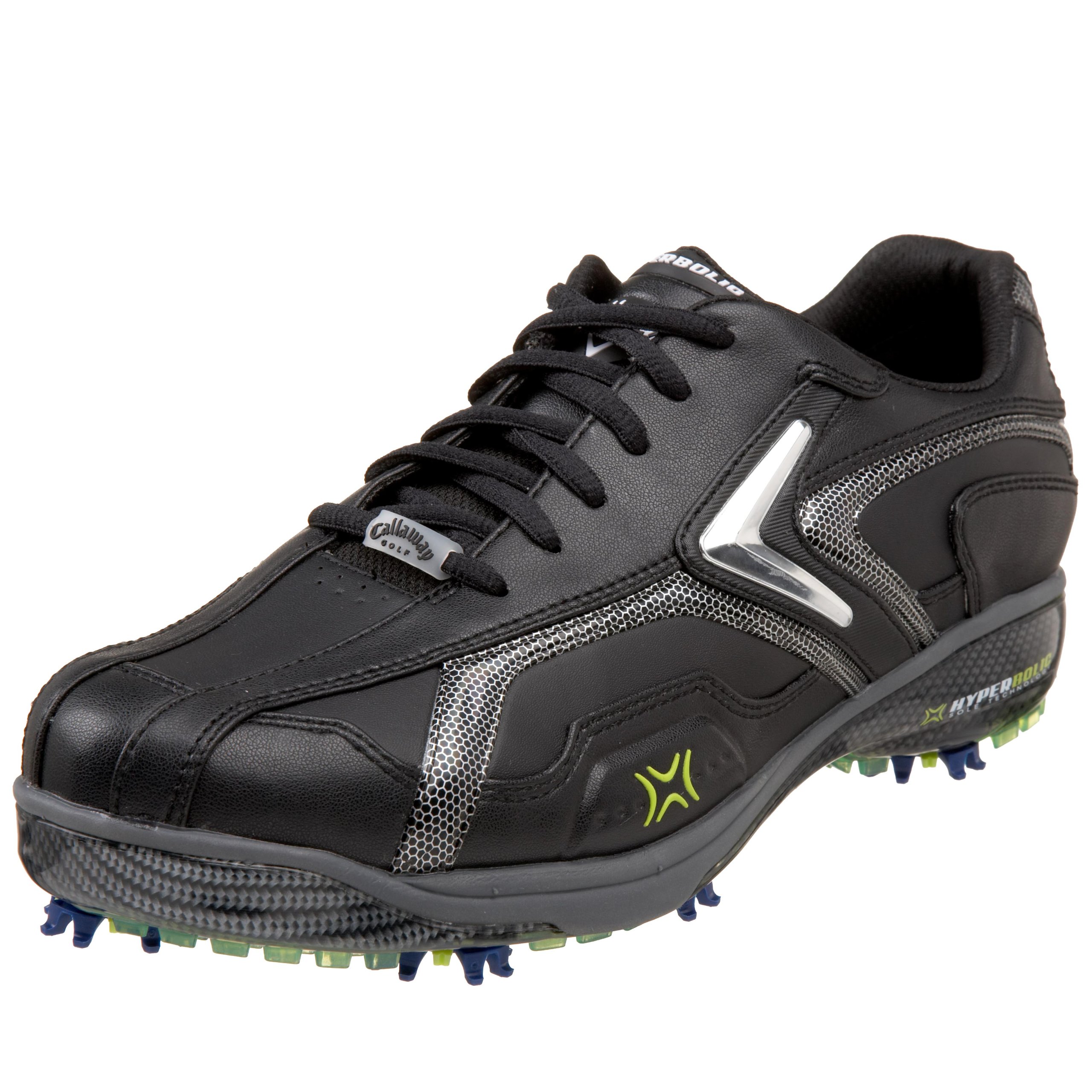 Callaway Men's Hyperbolic - X Golf Shoe,Black/Black,US Men's 12 M