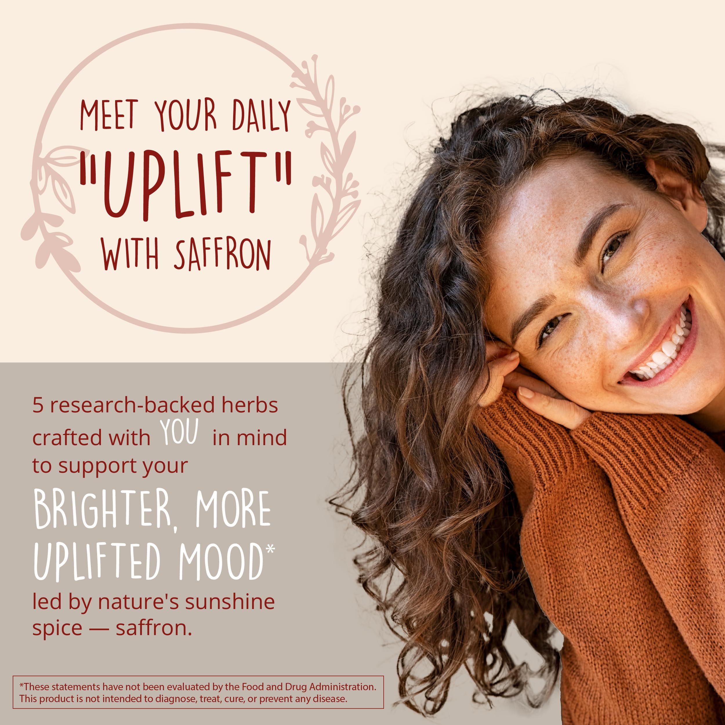 Joy-Filled Saffron Mood Support Supplement with 30 Mg Extract, Vegan, 30 Ct — Amazon image 2