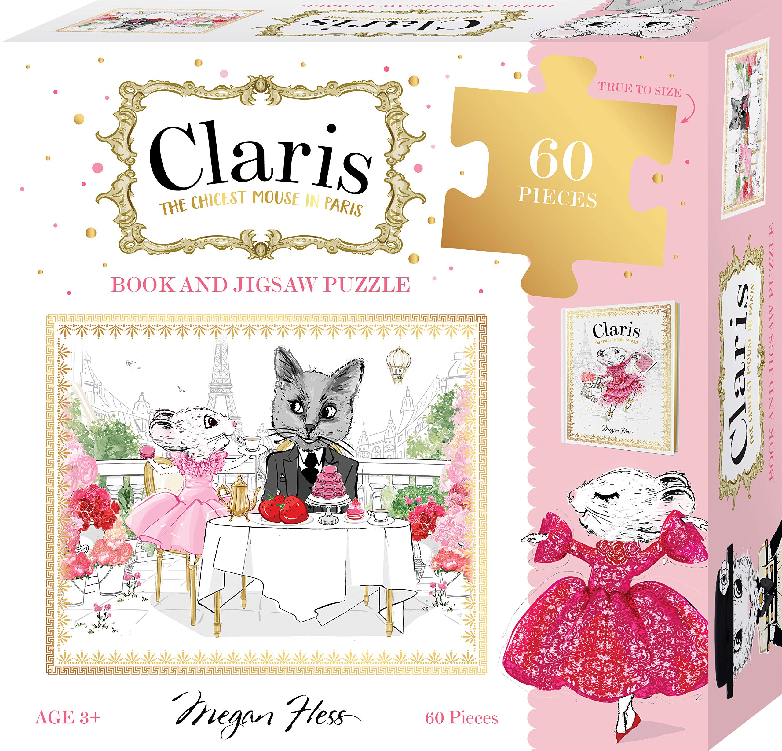 Hardie Grant Books Claris: and Jigsaw Puzzle Set: Claris: The Chicest Mouse in Paris