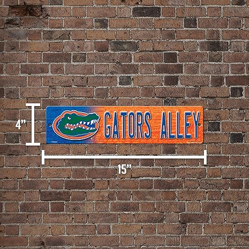 Vista 420 de Rico Industries Letrero de plástico de la NCAA de plástico de 4 x 16 pulgadas Alternativo