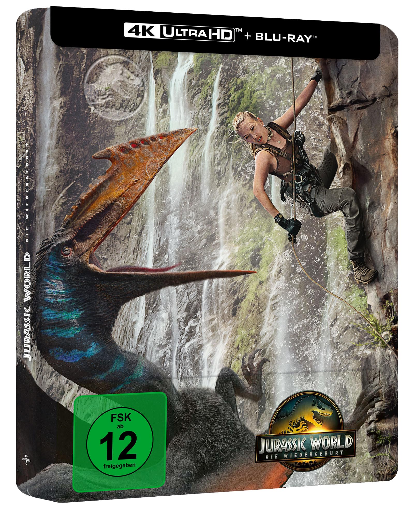 Jurassic World: Die Wiedergeburt - Limited Steelbook [4K Ultra HD], [Blu-ray]