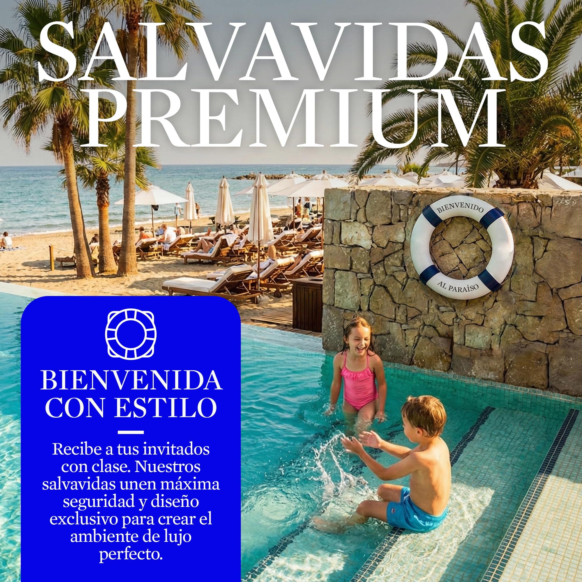 Aro Salvavidas Kattegatt Marrón – El Accesorio definitivo para la Piscina