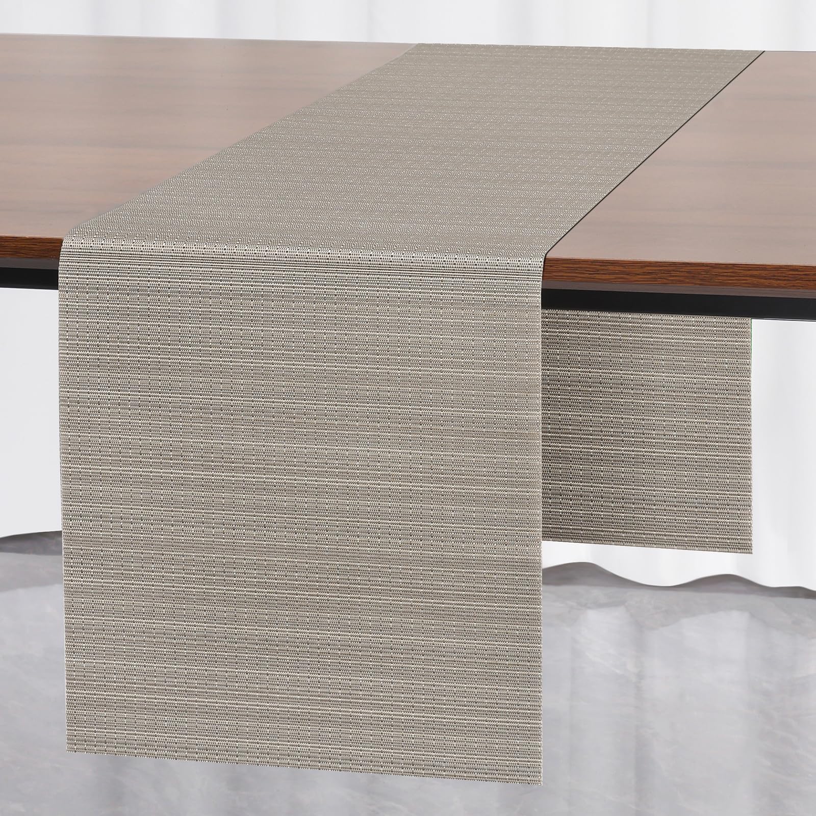 Myir JUN Tischläufer, Tischläufer Modern Tischläufer Abwaschbar Tischläufer Outdoor Wärmeisoliertes PVC für Häuser Restaurants Hotels