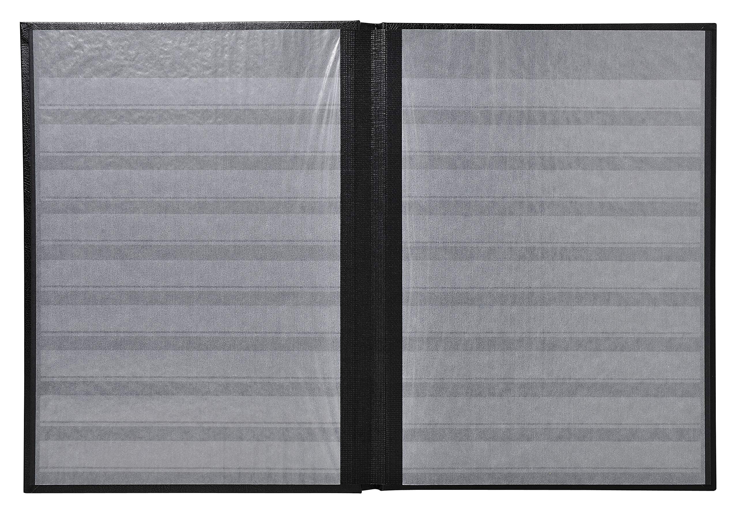 Album de timbres 32 pages simili cuir - 22,5x30,5cm