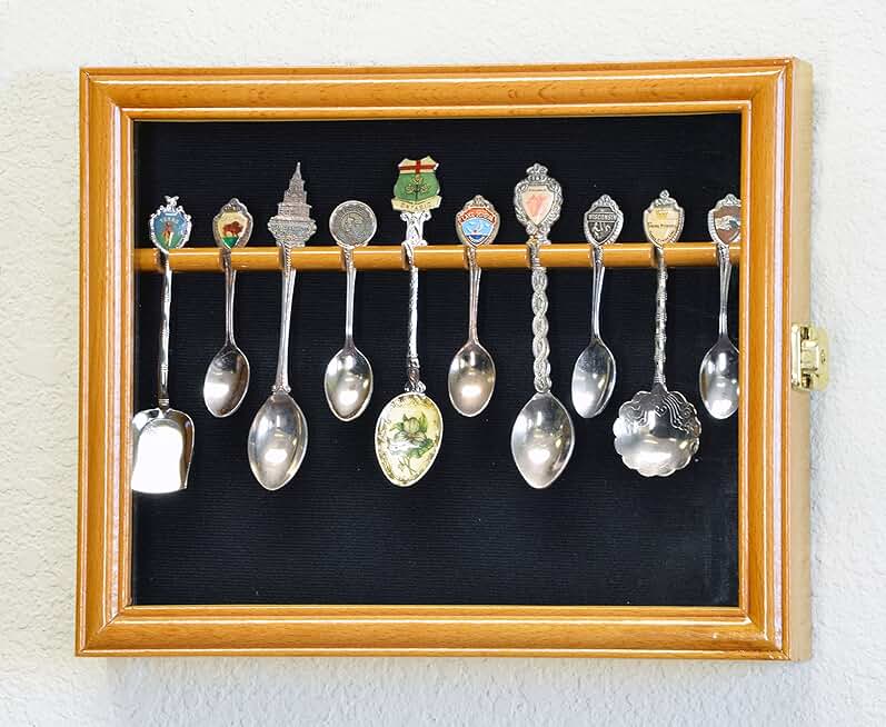 souvenir spoon display rack