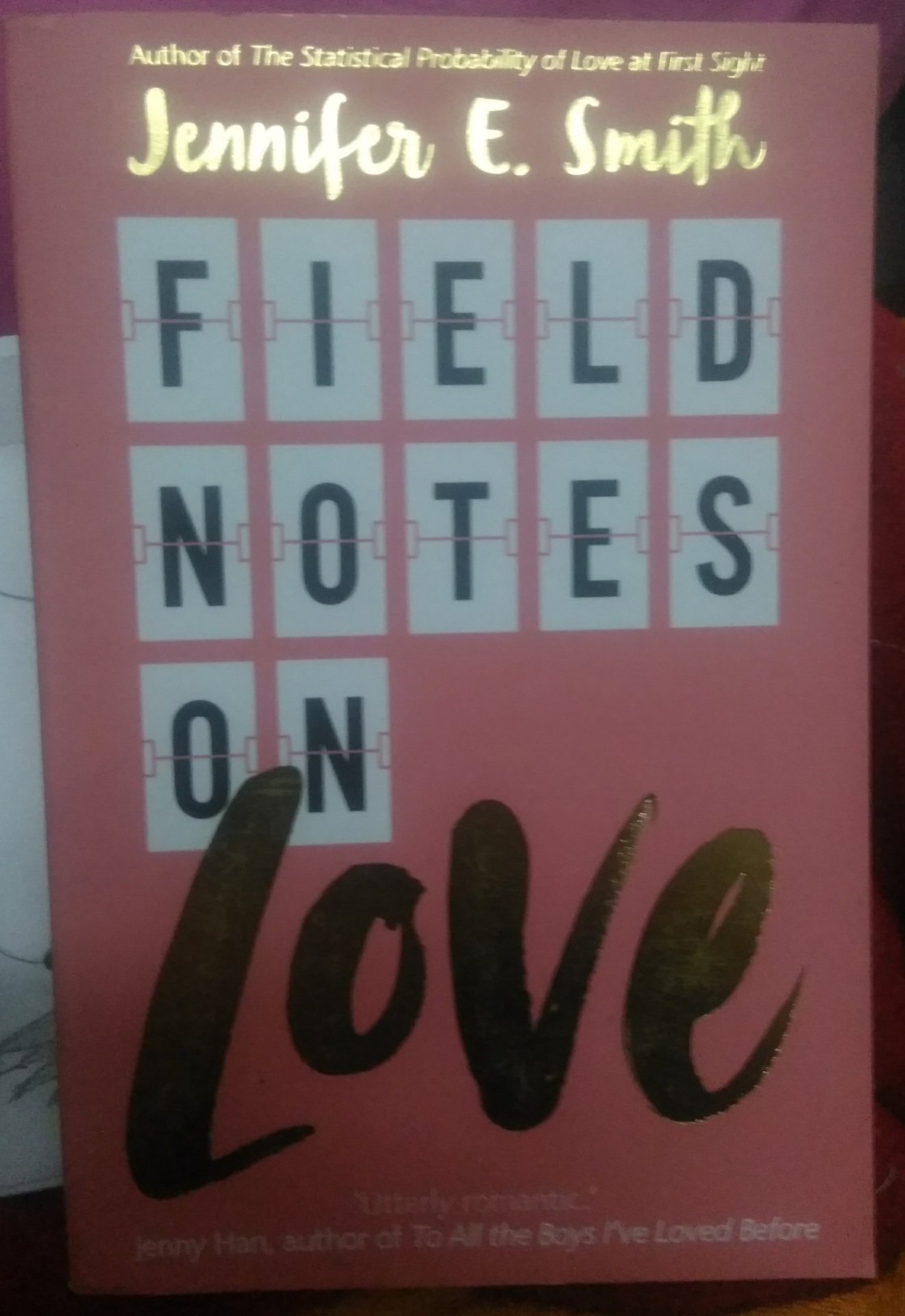 Field Notes on Love : Smith, Jennifer E.: Amazon.in: Books