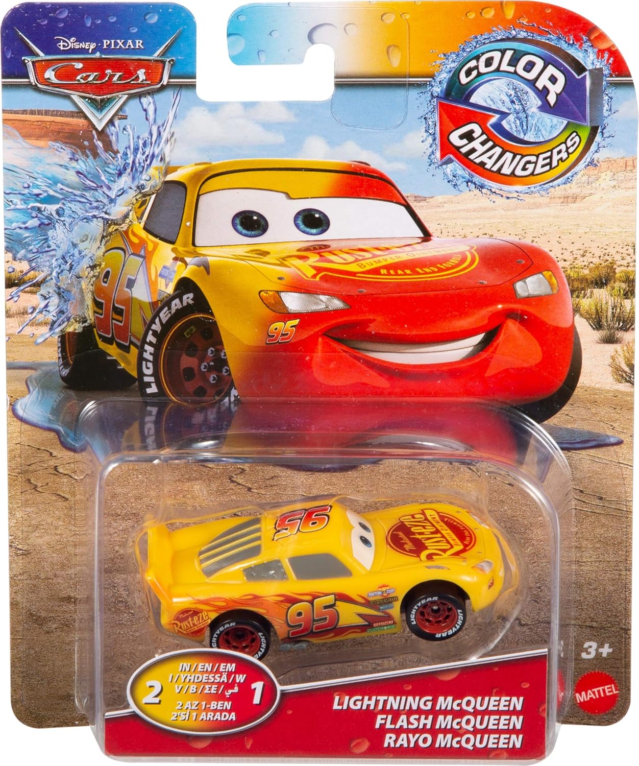 Buy Disney Pixar Cars Color Changers Lightning Mcqueen Online In Kuwait B0dqt2rz