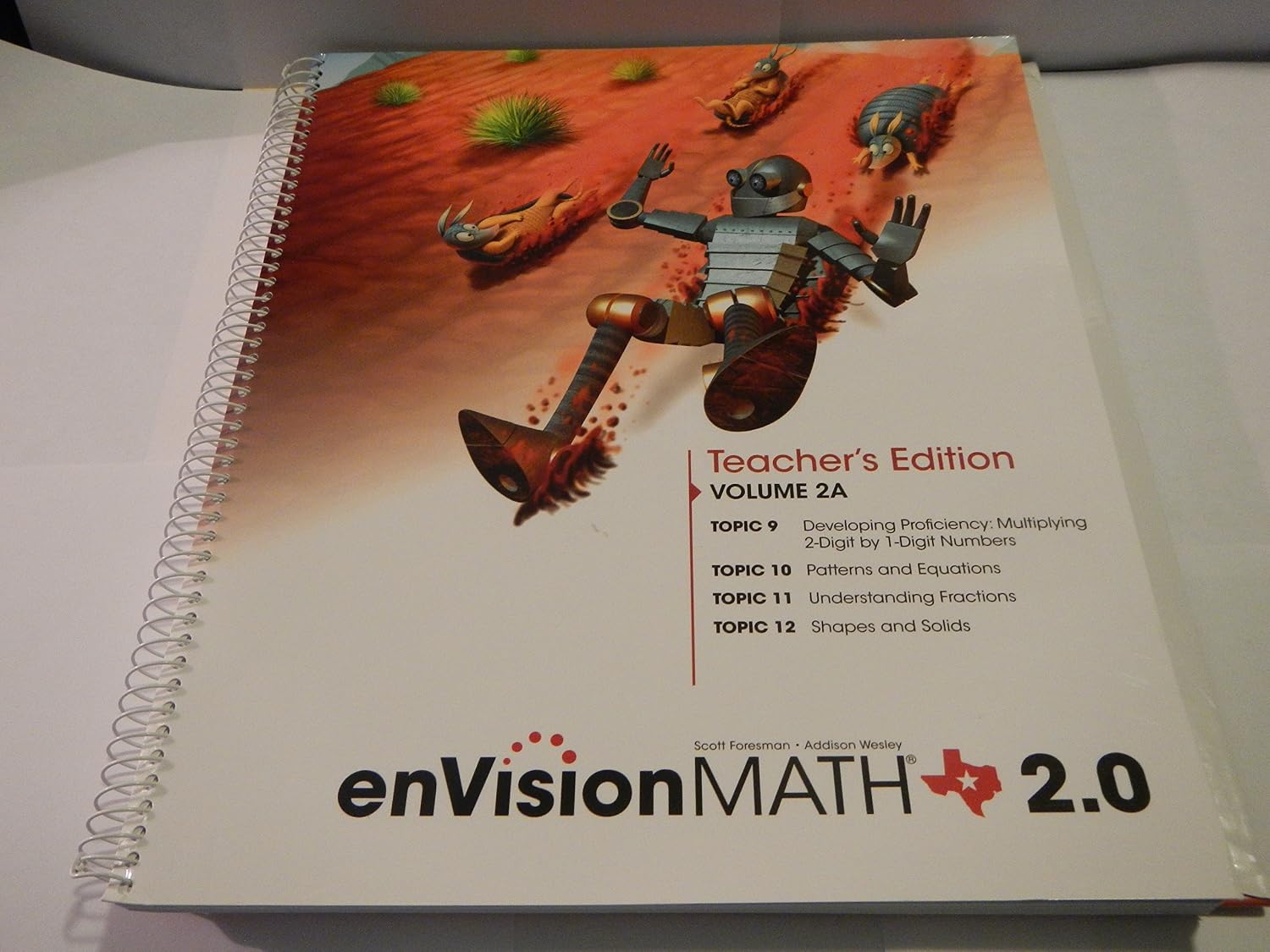envision math Texas Grade 3 Teacher's Edition Volume 2A: Scott Foresman ...