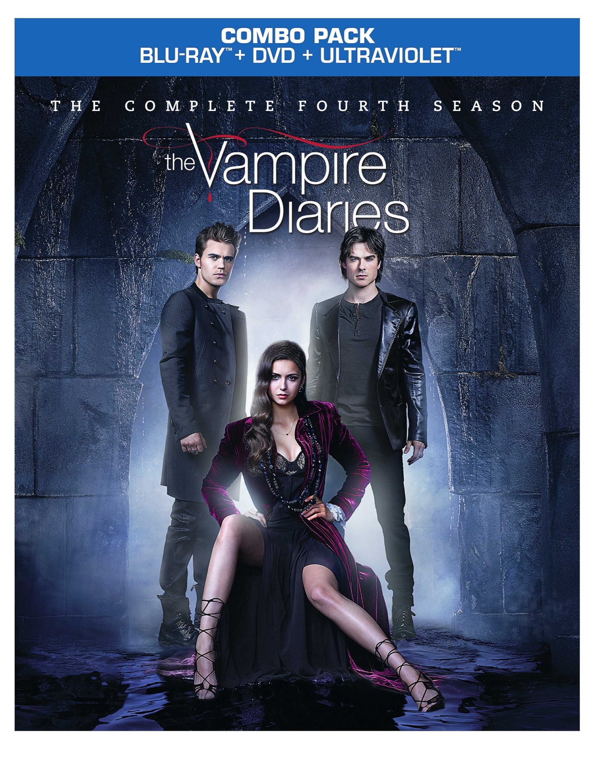 The Vampire Diaries: The Complete Fourth Season [Blu-ray] Dobrev, Nina; Somerhalder, Ian; McQueen, Steven R; Graham, Katerina; Accola, Candice and Plec, Julie