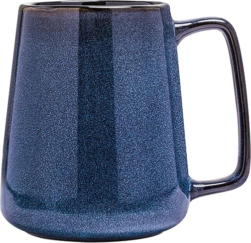 Taza de café de cerámica extragrande, 24 onzas, taza de té de gran tamaño para el hogar y la oficina, con mango grande, apta para lavavajillas y