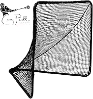Gladiator Lacrosse Casey Powell Signature Edition Official 6x6 ft Lacrosse Goal Net - Steel Frame, Durable Weatherproof Netting