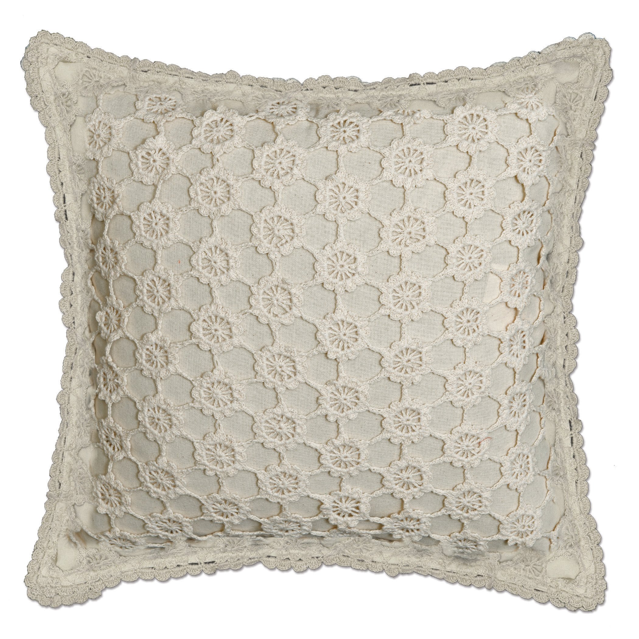 Crochet Lace Pillow Free Patterns