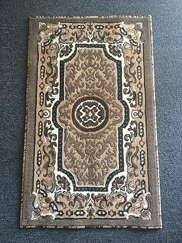YHSF Alfombra tradicional de diseño floral (bereber, 2 pies x 3 pies 4 pulgadas)