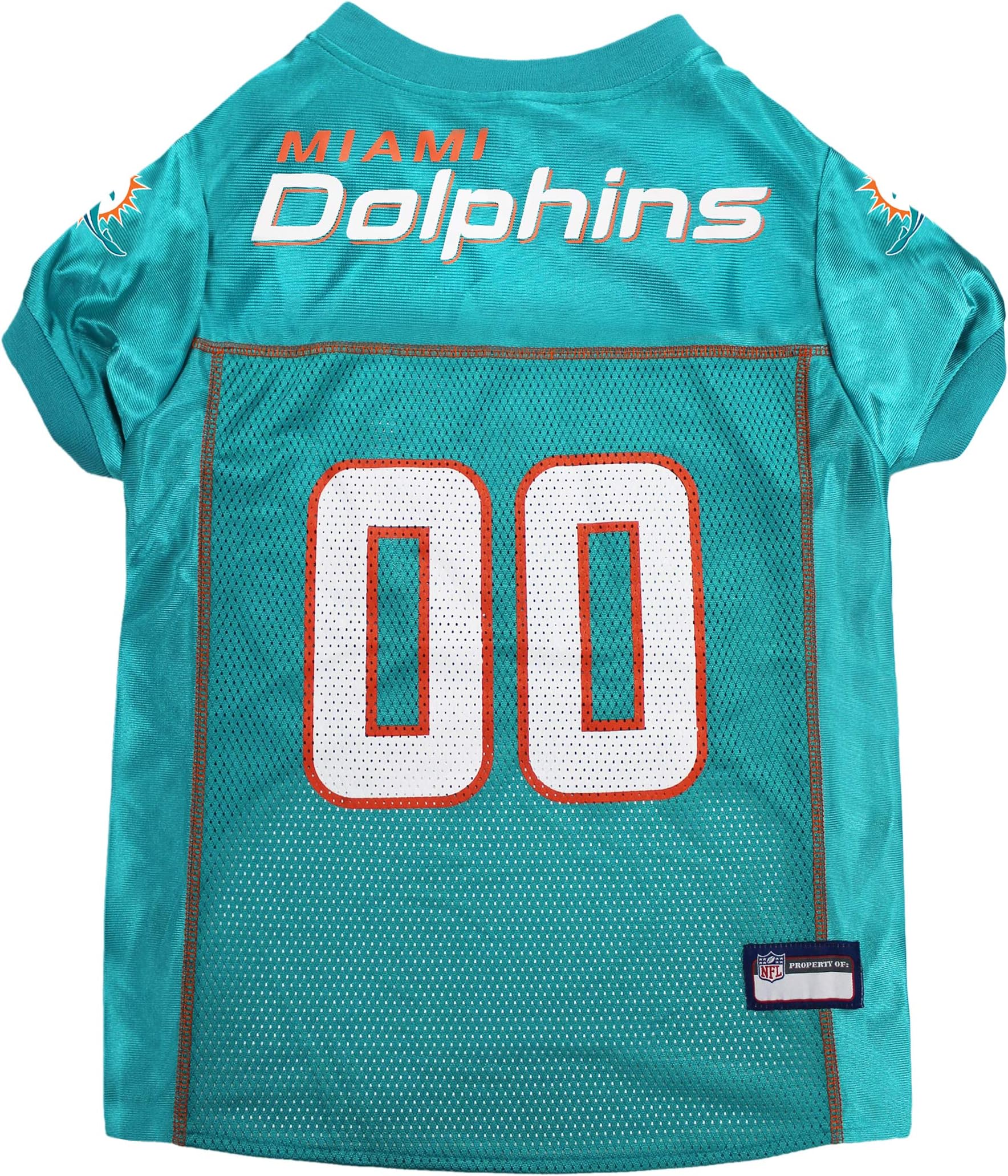 Pets FirstNFL Miami Dolphins Dog Jersey - Small