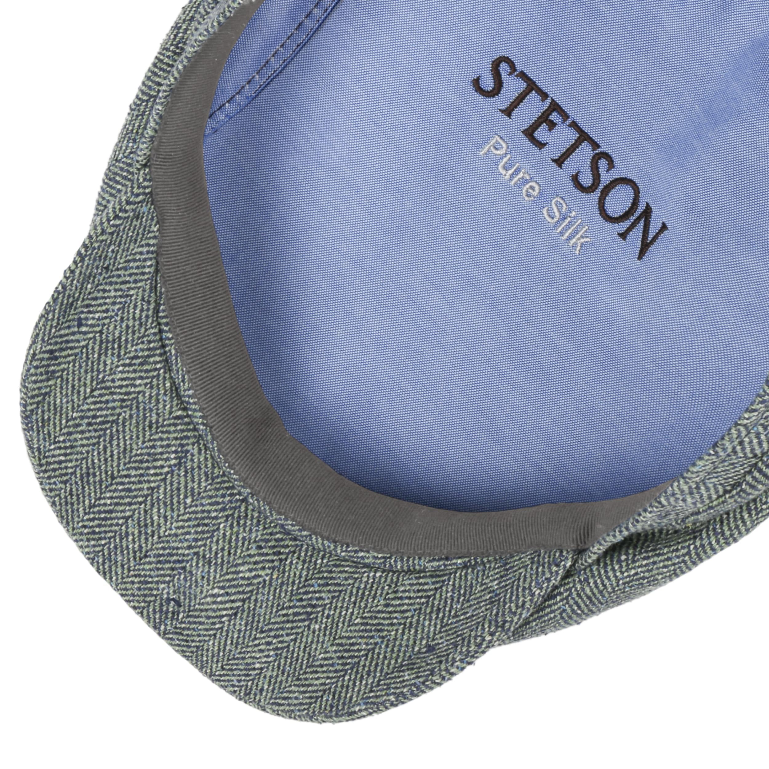 Stetson Belfast Silk Schiebermütze Herren Made in EU Frühjahr Sommer Flat Cap