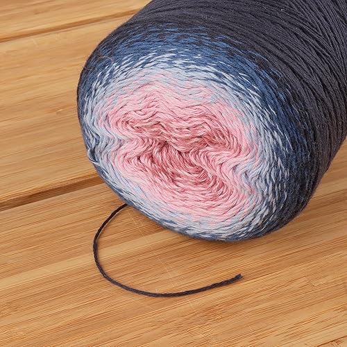 Miniatura 3 de JubileeYarn Hilo Ombré Blast - 220gpastel Algodón Peso de Bebé - Dusk and Her Embrace - 1 Pastel