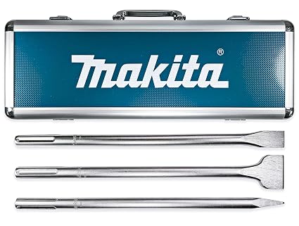 Amazon.com: Makita SDS-Max - Juego de 3 puntas de cincel y punta para  martillos rotativos SDS Max, demolición pesada para hormigón reforzado y  azulejos : Herramientas y Mejoras del Hogar