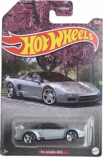 Hot Wheels '90 Acura NSX, Plata 25