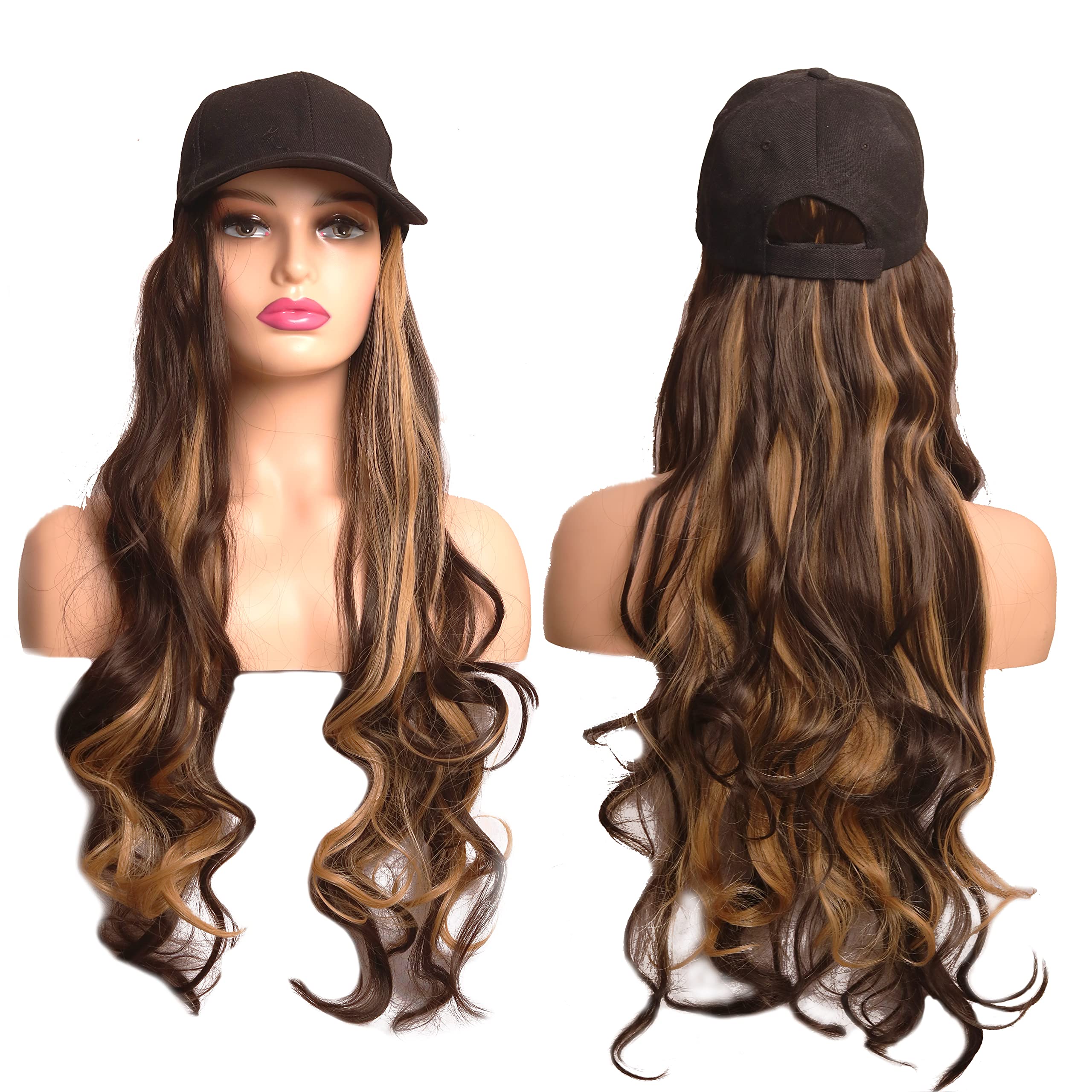 帽子 P.L.N long hair cap Rapidsflow® Synthetic Hair Hat 26