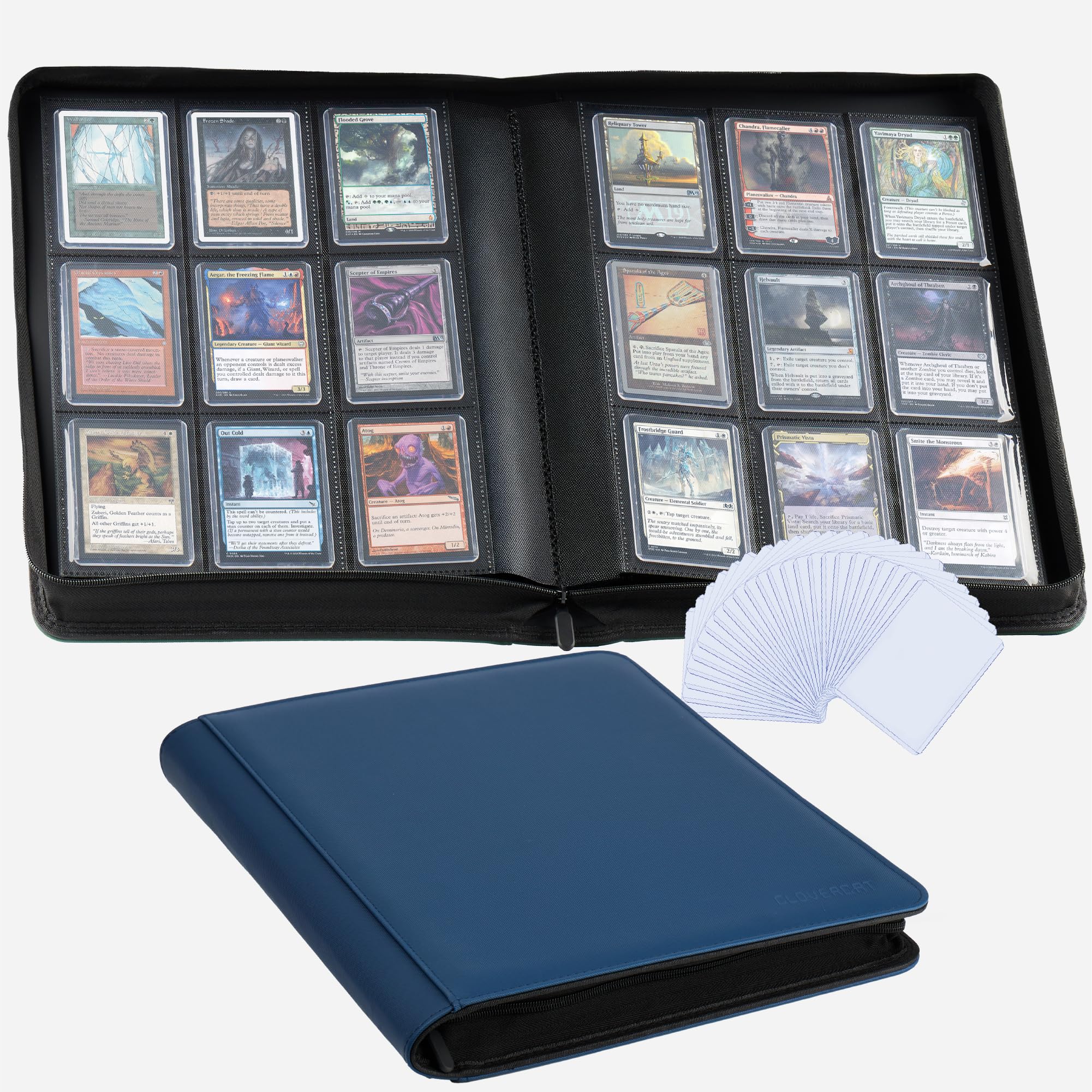 Photo 1 of CLOVERCAT 9-Pocket Trading Card Binder