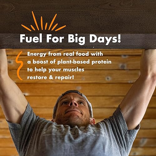 Miniatura 2 de Bonk Breaker Barras de proteínas a base de plantas, sin gluten, sin lácteos, 0.43 oz de proteína, manzana canela y mantequilla de maní, paquete de 12