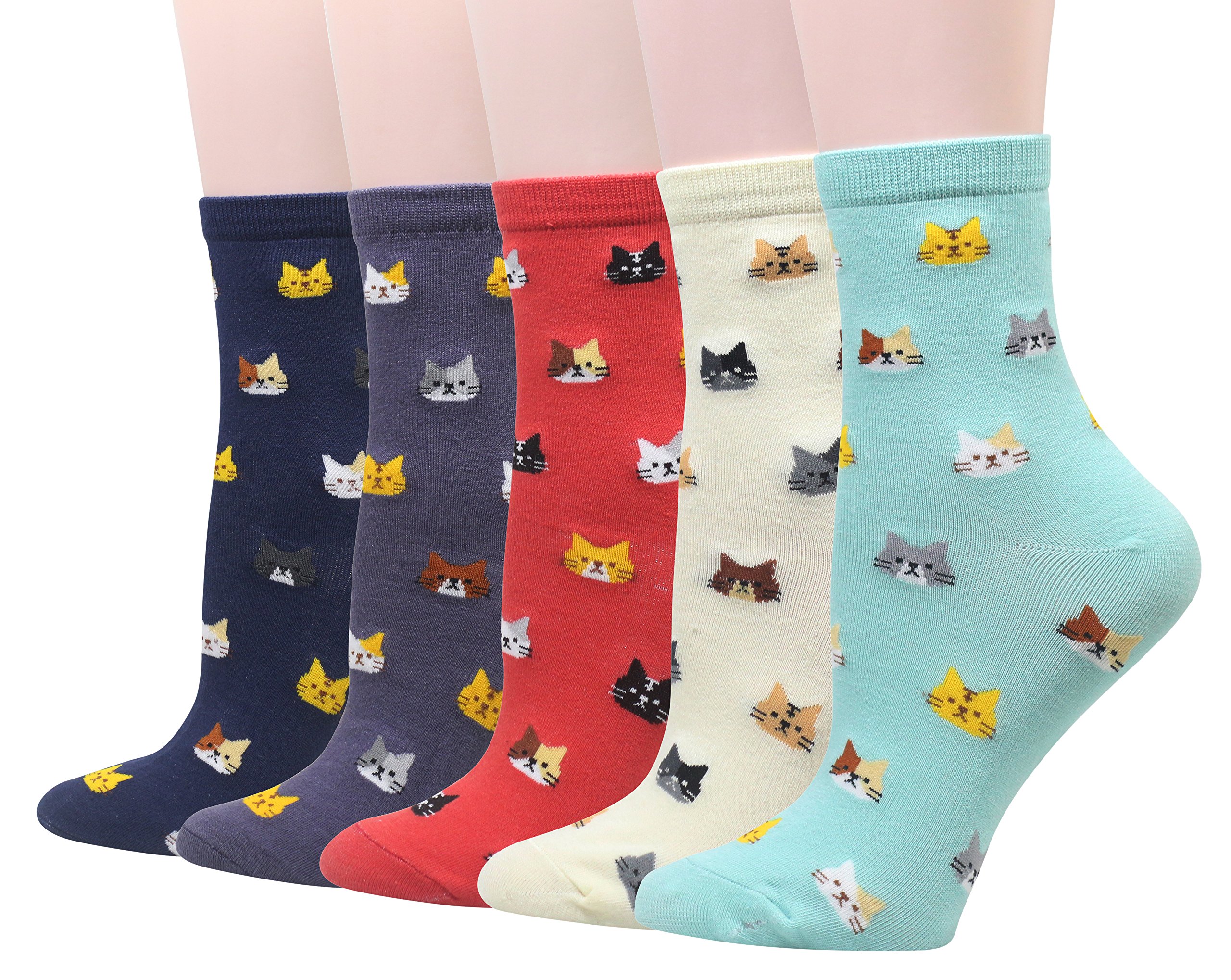 CansokWomen Novelty Dress Crew Socks