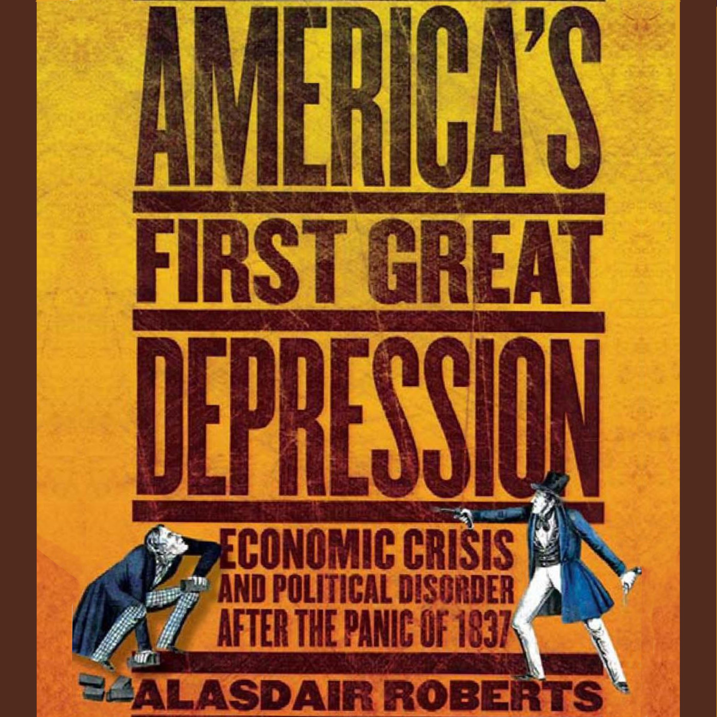 Cover art for America's First Great Depression