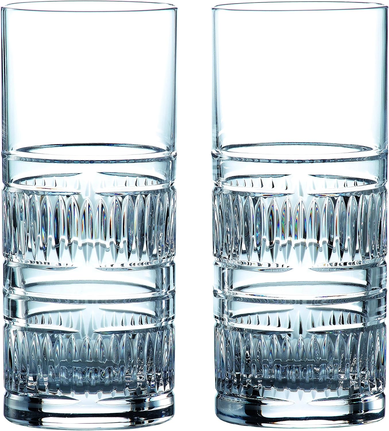 Royal Doulton 40032730 R&D Collection Highball Glasses, 10.8 Ounces