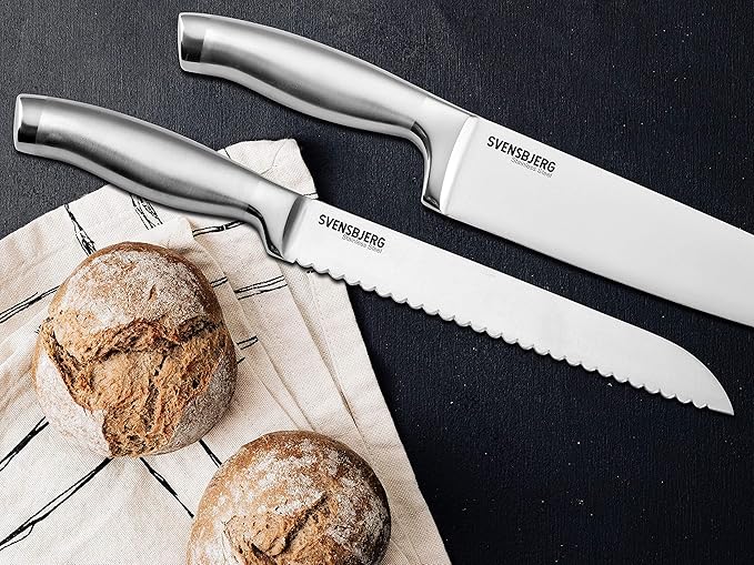 Set Cuchillos Cocina 5 Piezas Acero Inoxidable miniatura 7