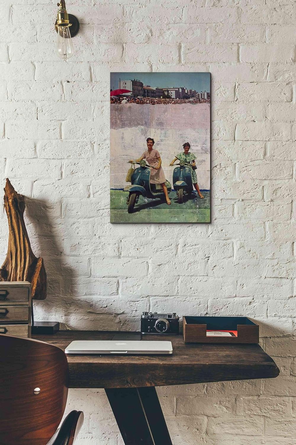Epic Graffiti 'The Sweet Past' by DB Waterman, Canvas Wall Art, 12"x18"