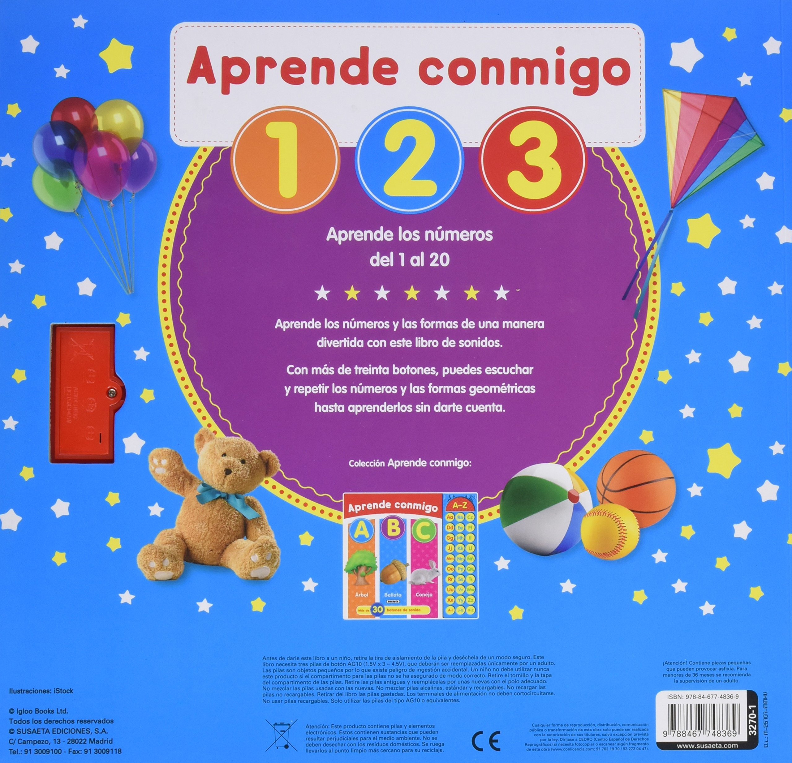 Aprende conmigo 1 2 3