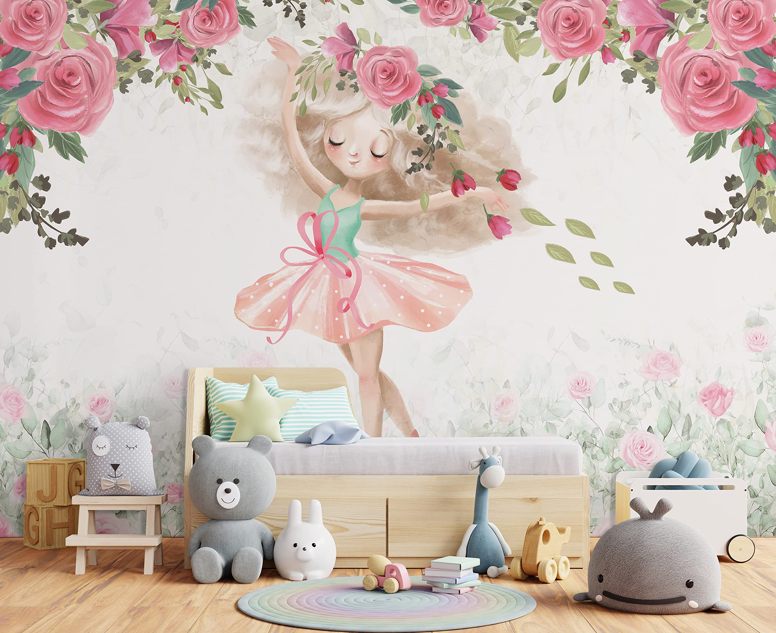 WallArena Vlies Fototapete, Kindermotive, 312x219cm | Fototapeten - Tapeten - für Wohnzimmer Schlafzimmer - Vliestapete Wandtapete Tapete 3D Effekt- inkl. Kleister