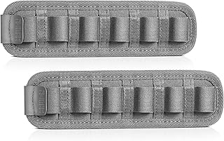 Savior Equipment Tactical Shotgun Shell Card Bullet Holder for 12 Gauge Ammo, Shotgun Ammo Carrier for 2-6 Round Side Loader - Savior Equipment