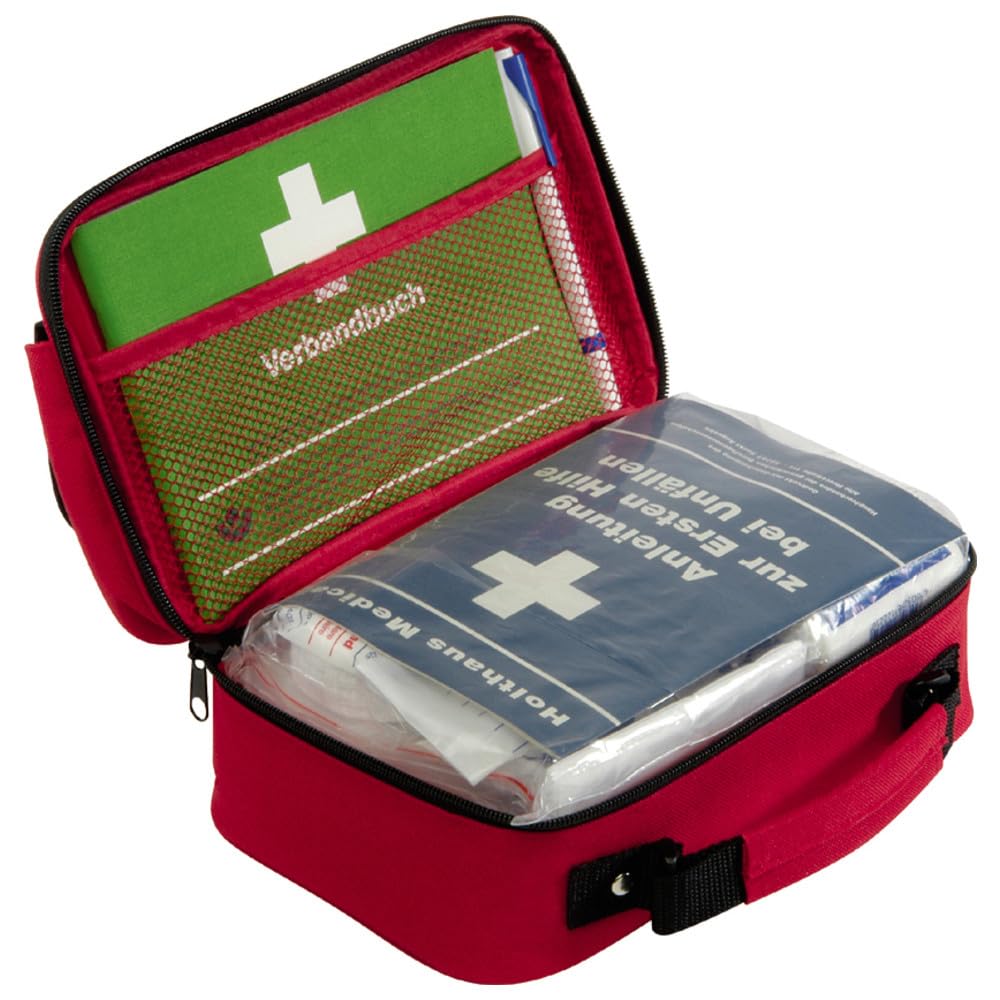 Holthaus Medical - Borsa per medicazione Office Plus, colore: Rosso