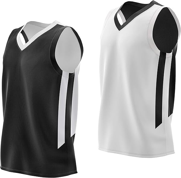 Liberty Imports Omkeerbare Mesh Basketbal Jersey