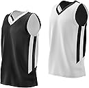 Liberty Imports Reversible Men's Mesh Athletic Basketball Jersey Single for Team Scrimmage