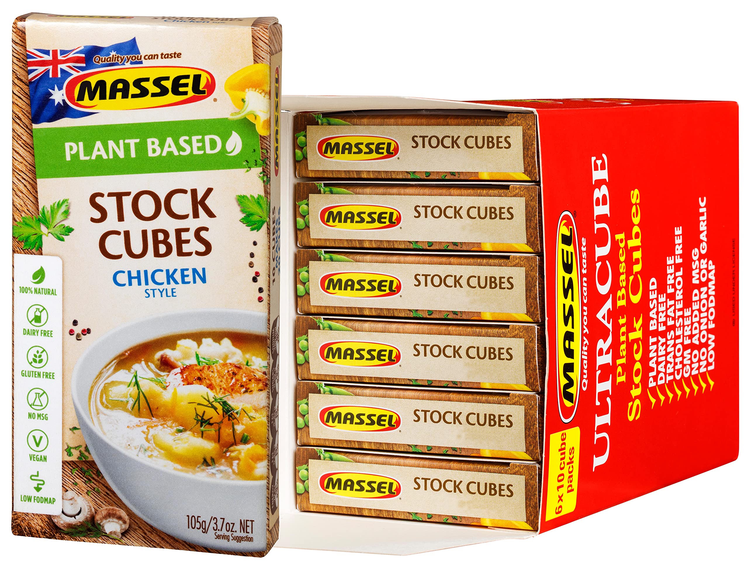 Buy Massel Ultracube Chicken Style Stock Cubes Plant Based, Low