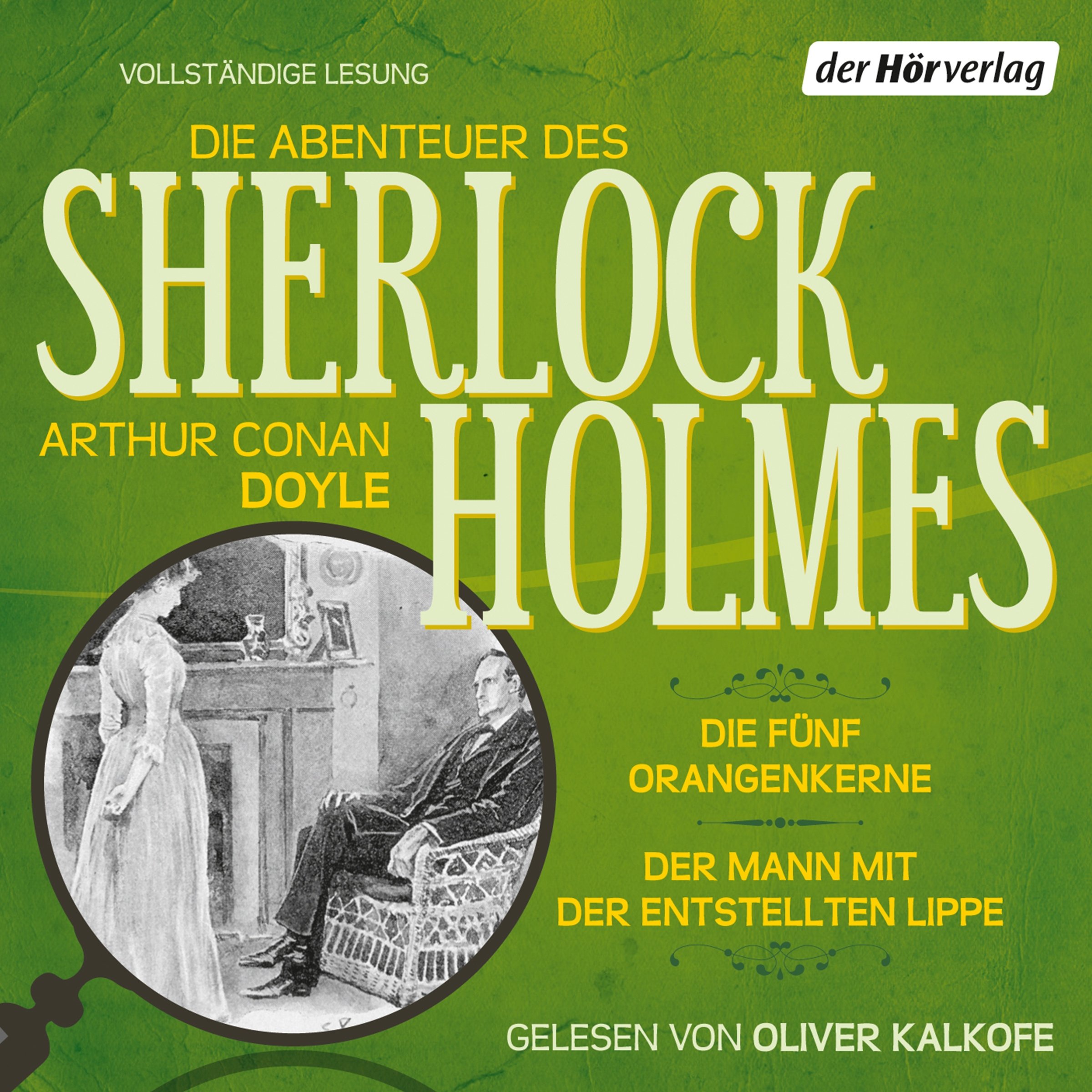 Cover art for Die fünf Orangenkerne / Der Mann mit der entstellten Lippe