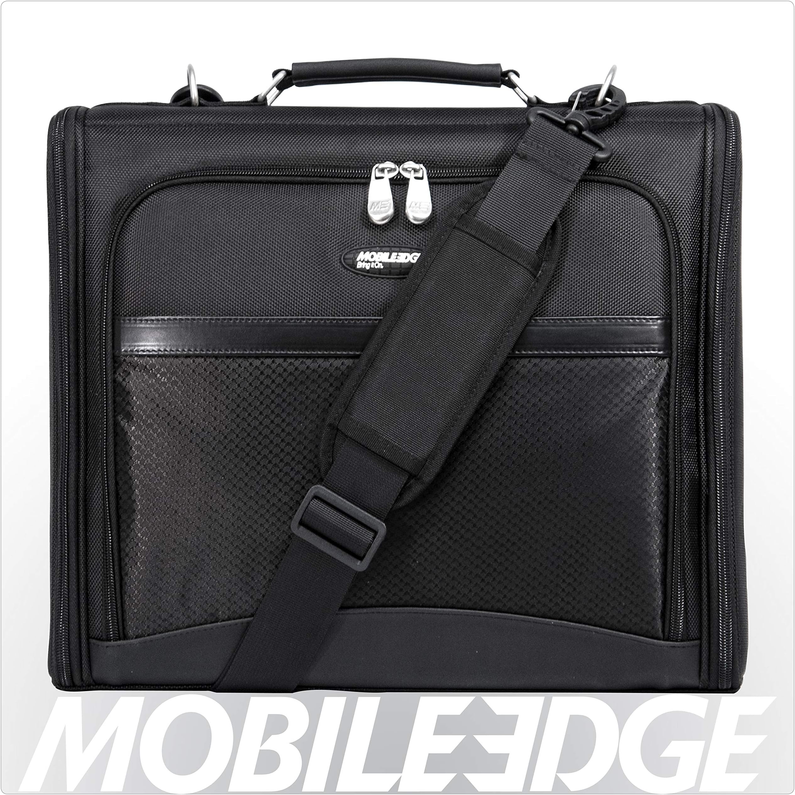 Black Express 2.0 Briefcase for 14 Inch Chromebook, 15" MacBook, for Men, Women, Business, Students MEEN211